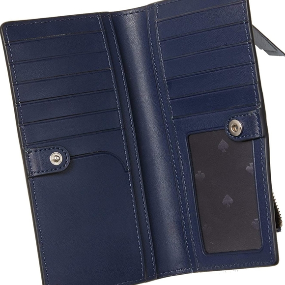 NWOT* ♠️ KS ♠️ Cameron Lg Slim Bifold Wallet - Picture 6 of 7